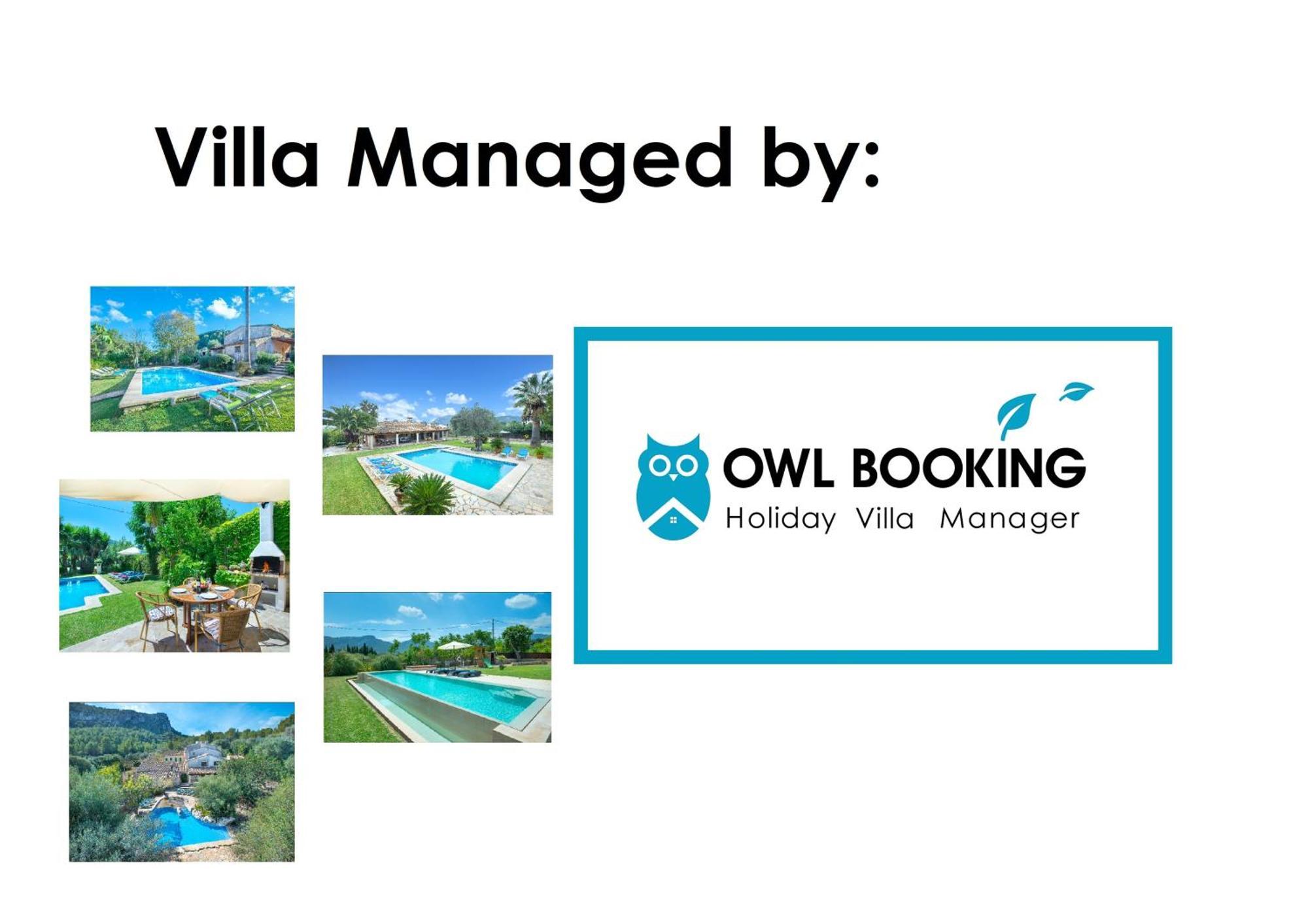 Owl Booking Villa Magdalena - 5 Min Walk To The Beach Cala de Sant Vicenc Exteriör bild
